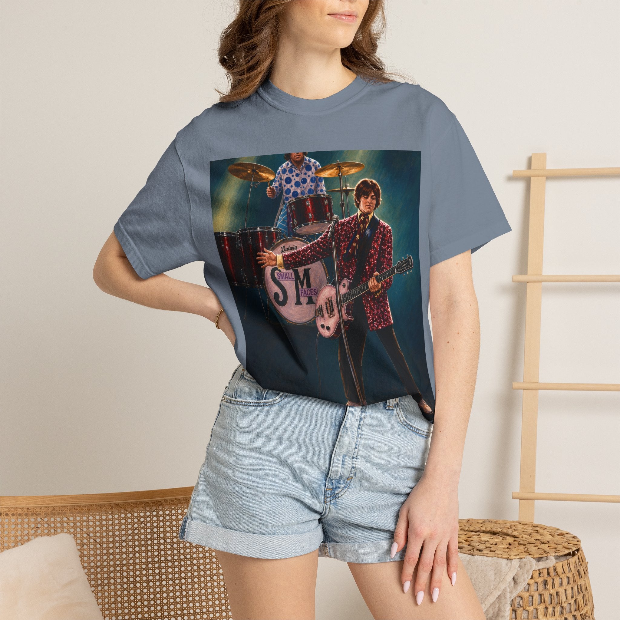 Classic Rock Guitar T-Shirt — "Classic Tone Timeless Soul" Vintage Band Tee