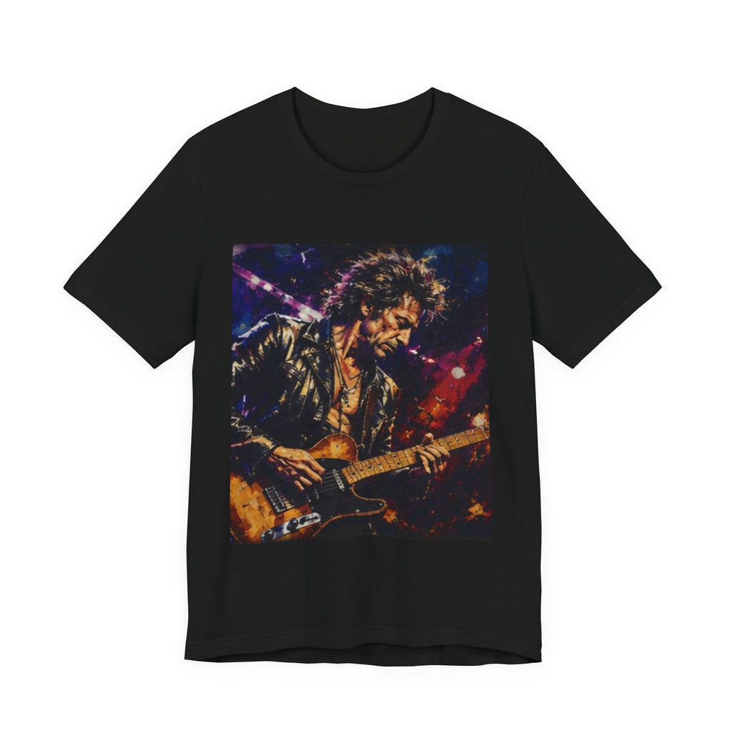 Guitarist Concert Graphic Tee — Vintage Rock Music Band Shirt