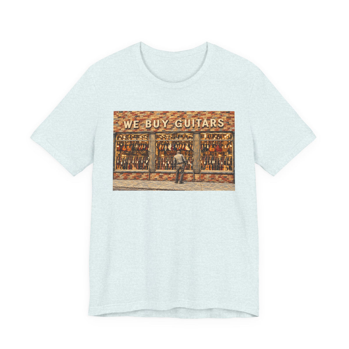 We Buy Guitars Vintage Music Store Tee