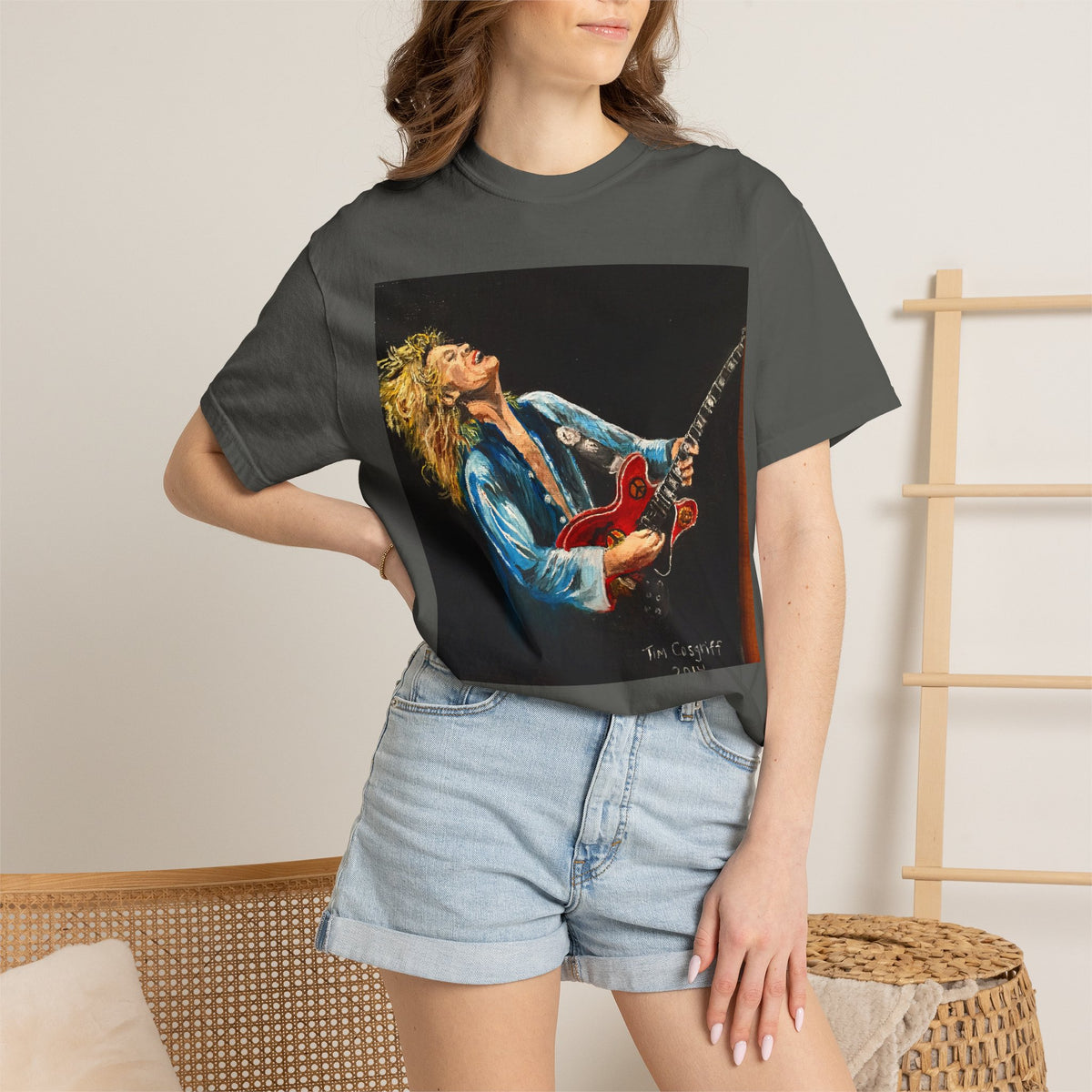 Guitar T Shirt Alvin Lee