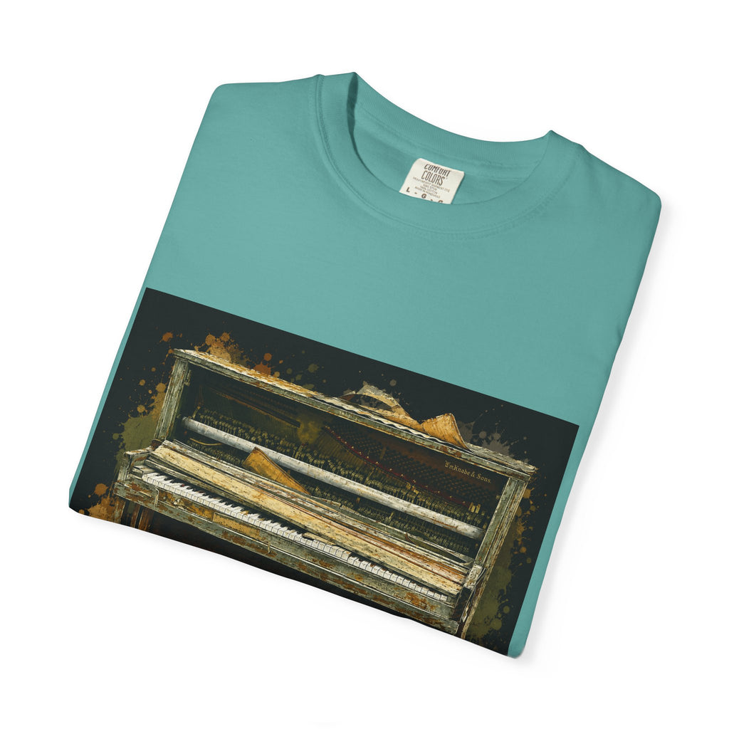 Vintage Piano Original Art T Shirt