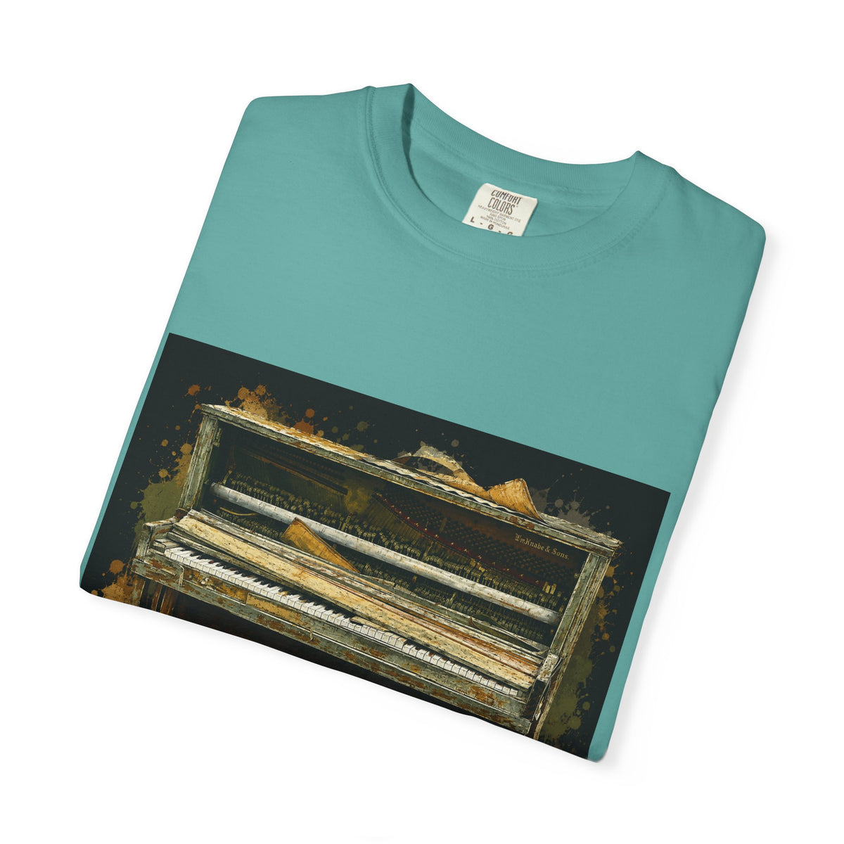 Vintage Piano Original Art T Shirt