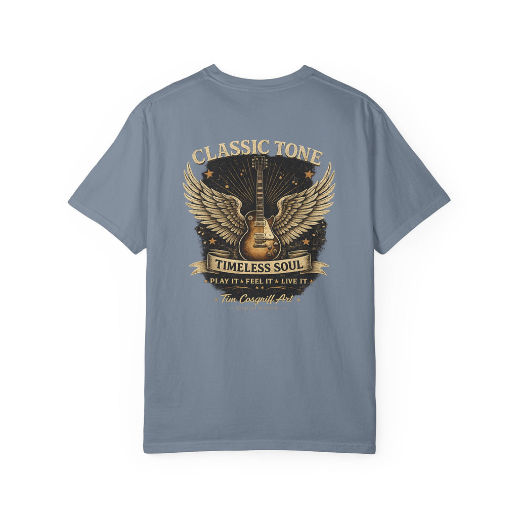 Guitar Vintage Tee — "Classic Tone, Timeless Soul" Rock Music T-Shirt