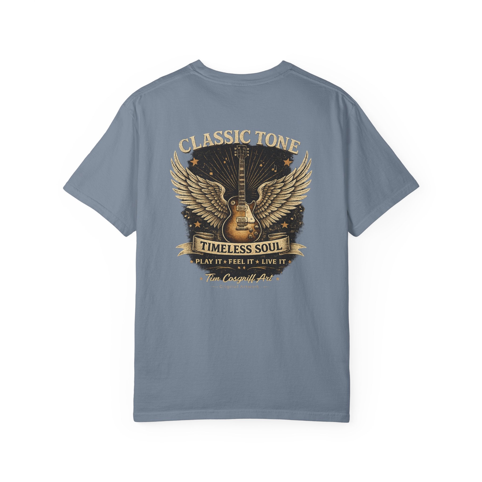 Guitar Vintage Tee — "Classic Tone, Timeless Soul" Rock Music T-Shirt