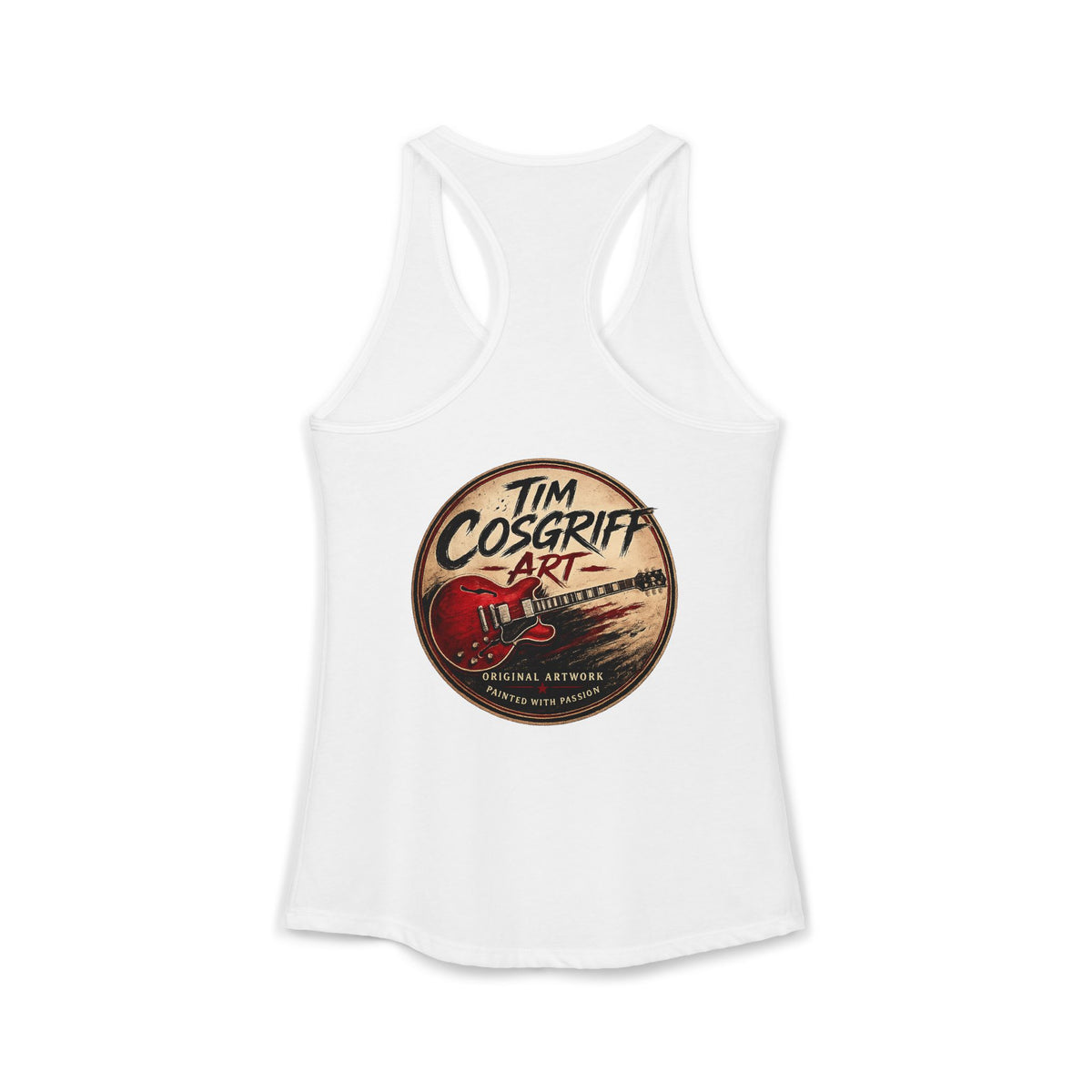 Alvin Lee at Woodstock Women's Racerback Tank