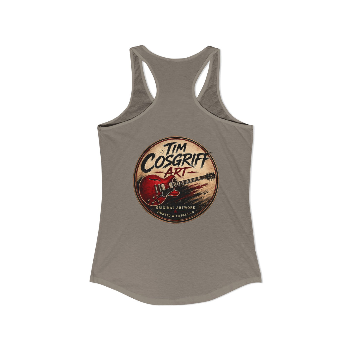 Alvin Lee at Woodstock Women's Racerback Tank