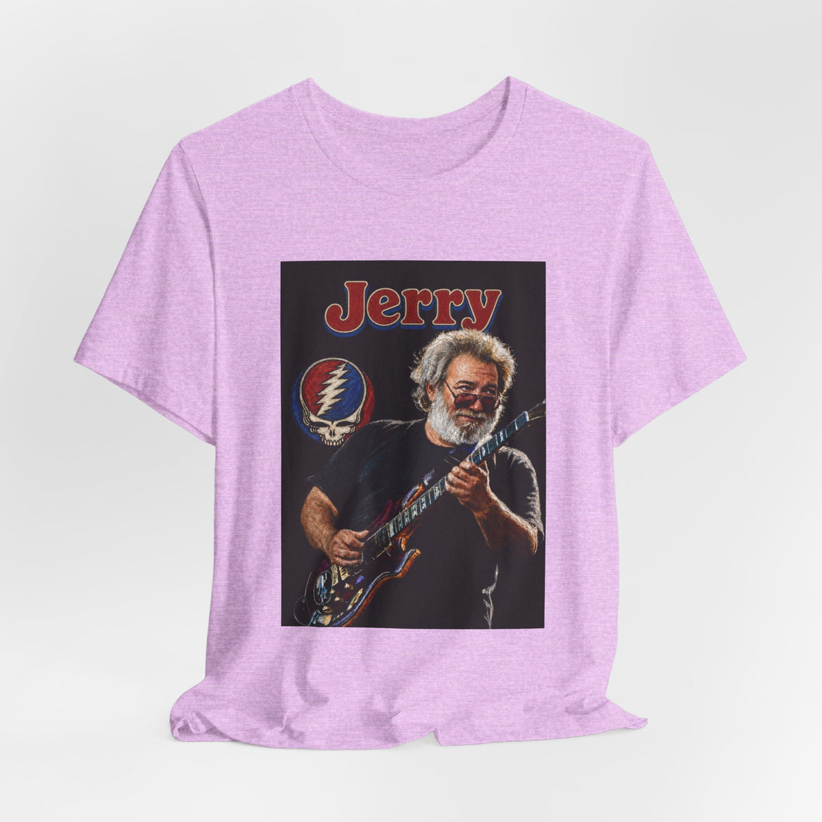 Jerry Garcia Guitar Portrait T Shirt