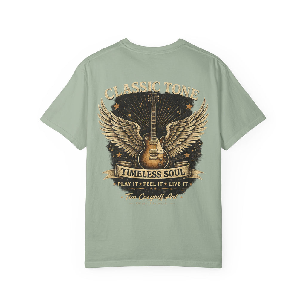 Graphic T-Shirt — Classic Tone "Timeless Soul" Guitar Design