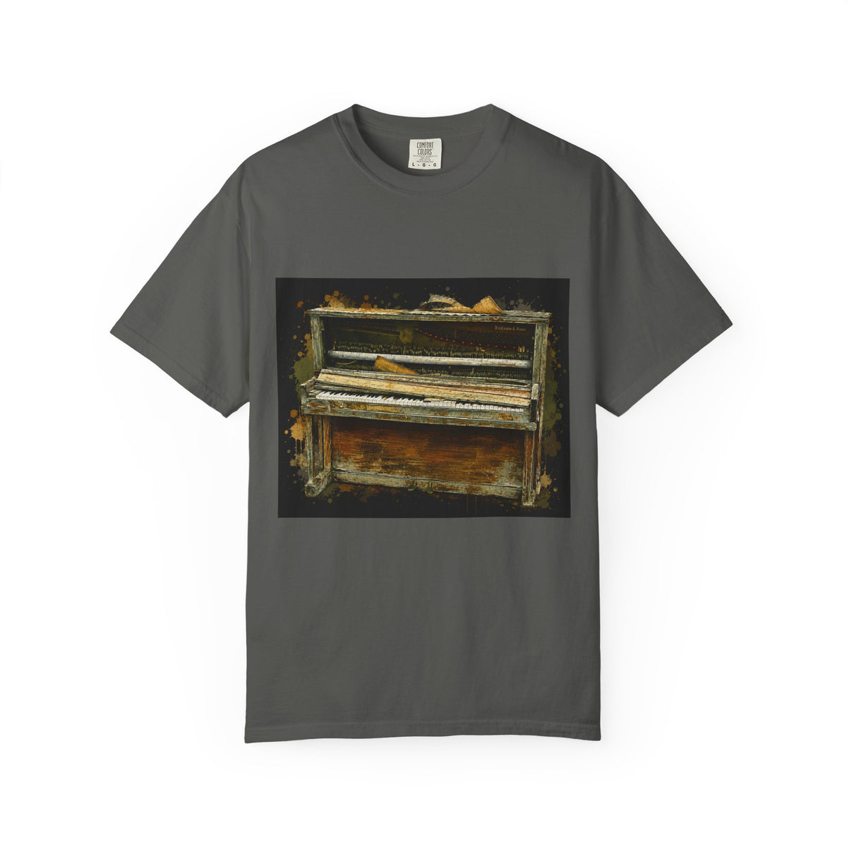 Vintage Piano Original Art T Shirt