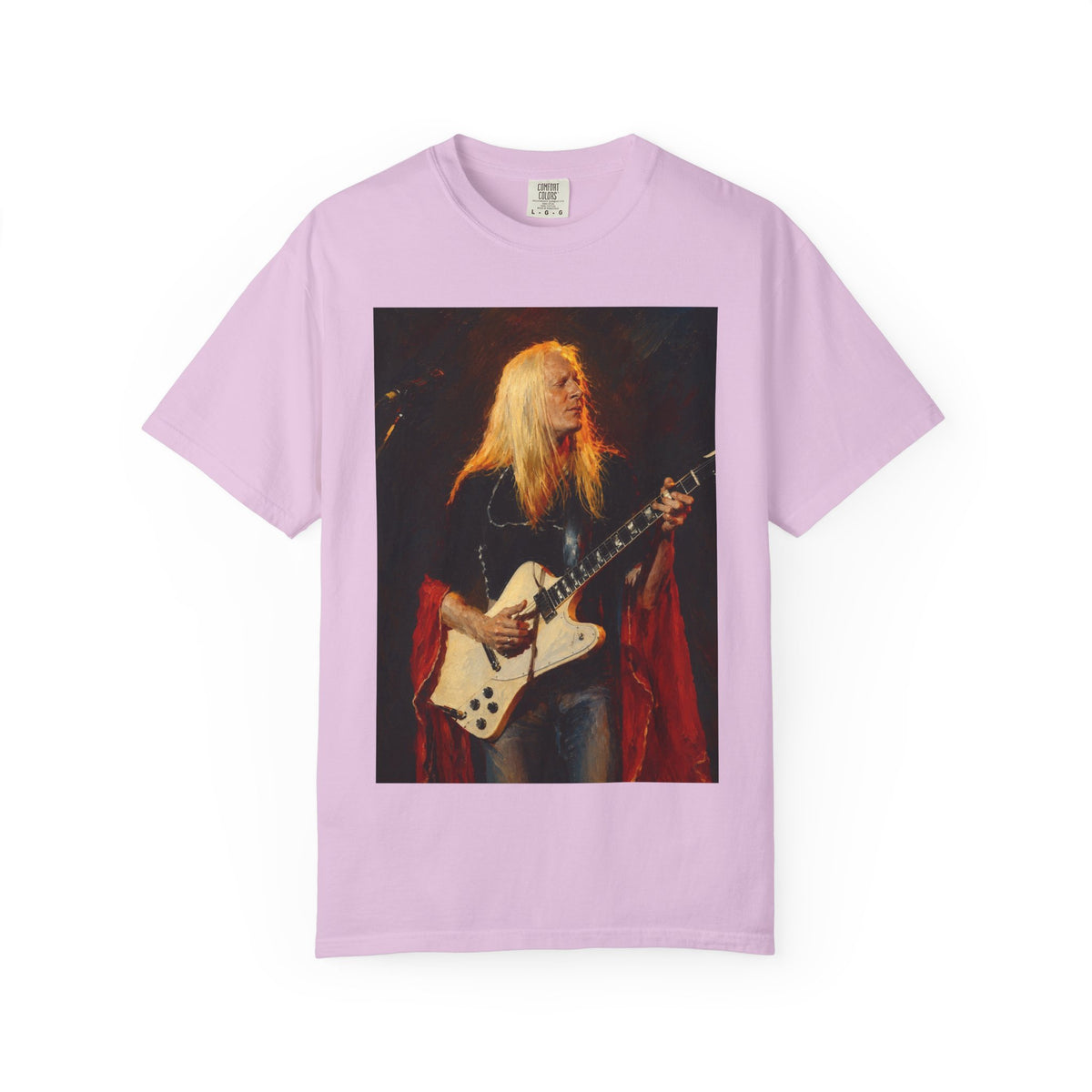 Johnny Winter Guitar T Shirt