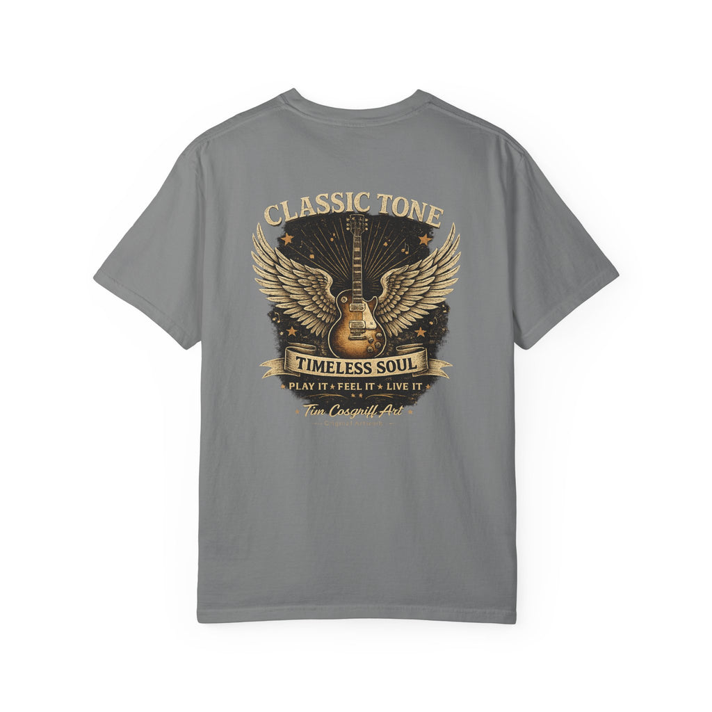 Guitar Vintage Tee — "Classic Tone, Timeless Soul" Rock Music T-Shirt