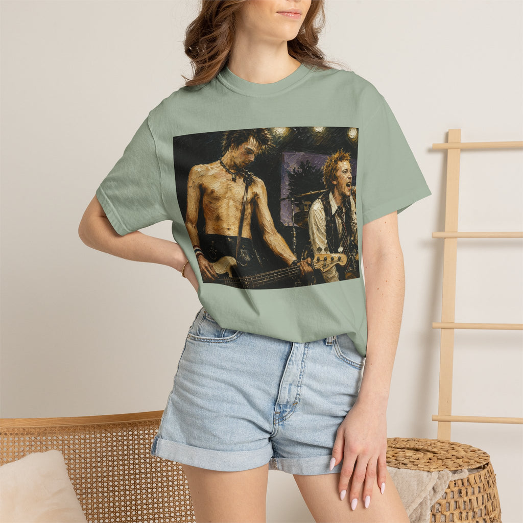 Rock Band Photo T-Shirt  Vintage Live Concert Tee