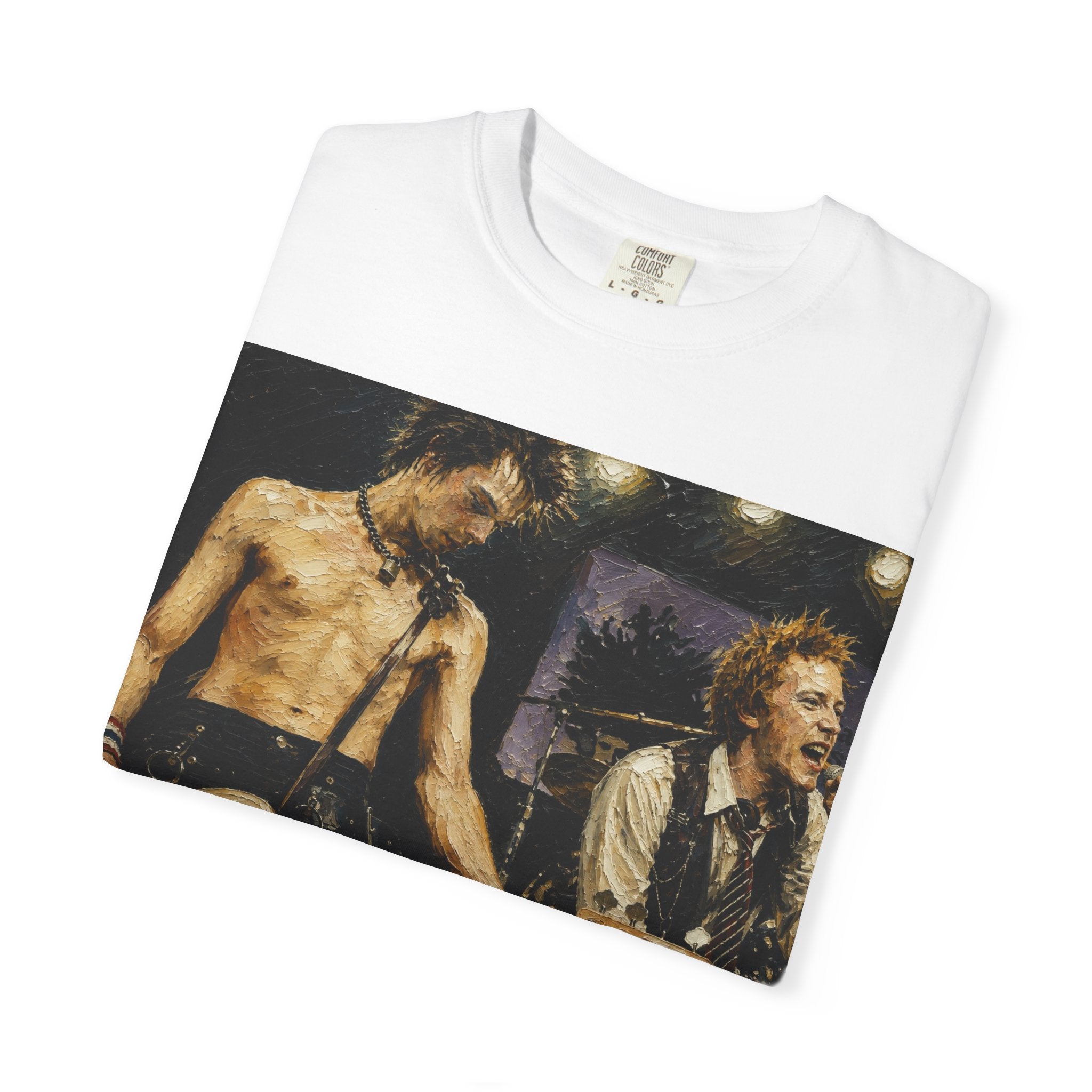 Rock Band Photo T-Shirt  Vintage Live Concert Tee