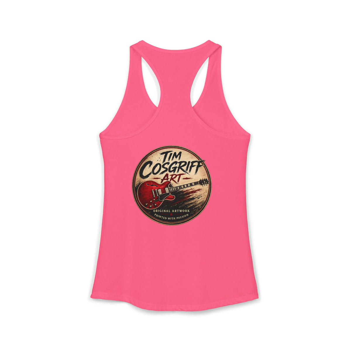Jimmy Page Guitarist Women's Ideal Racerback Tank