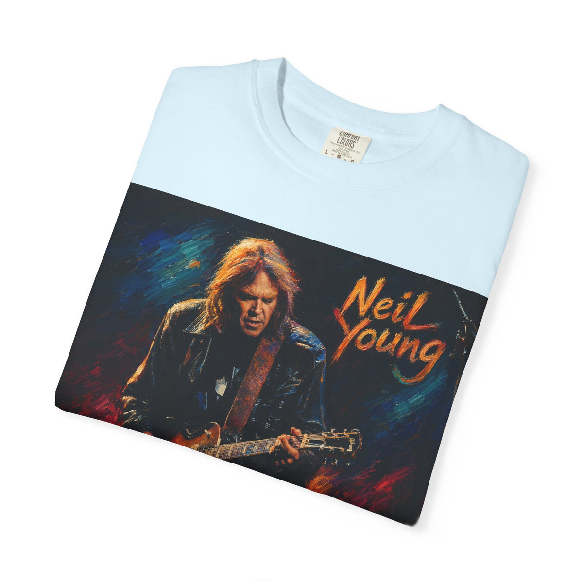 Neil Young Vintage Guitar T Shirt