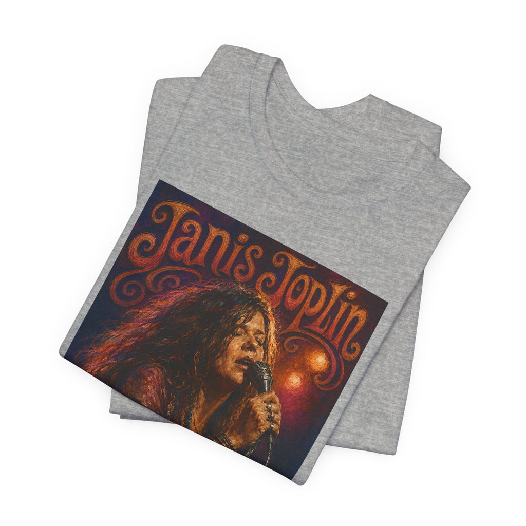 Janis Joplin Concert Poster Style T Shirt