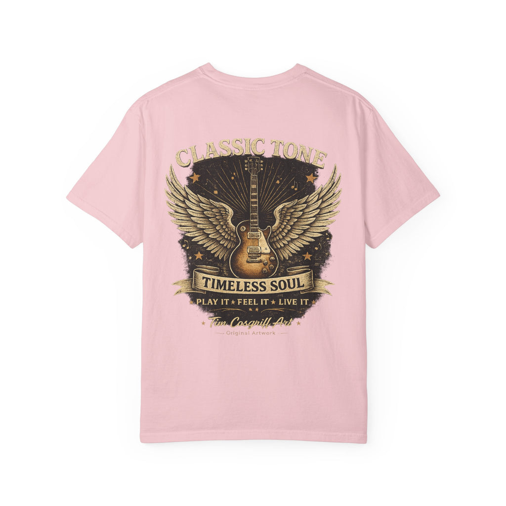 Graphic T-Shirt — Classic Tone “Timeless Soul” Guitar Rock Tee