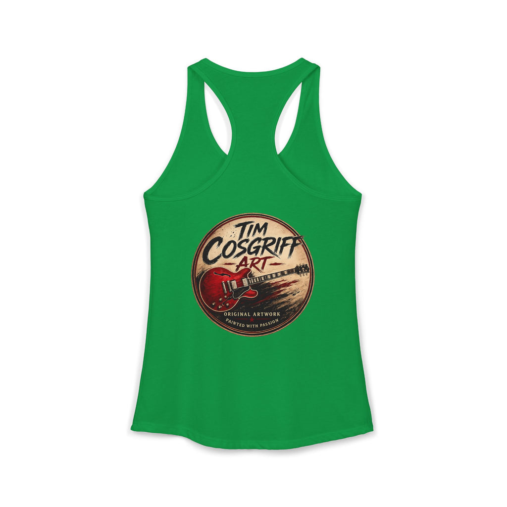 Alvin Lee at Woodstock Women's Racerback Tank