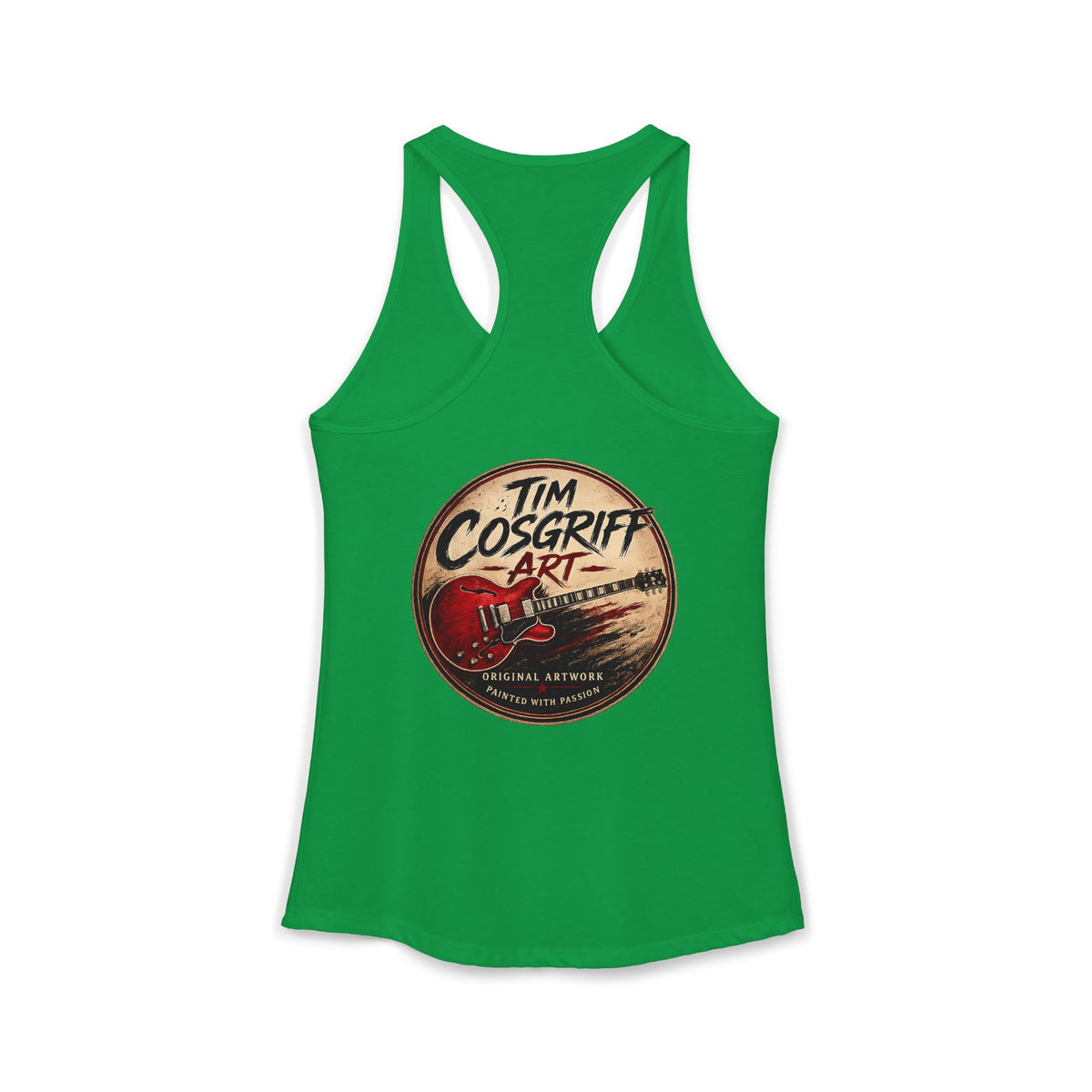 Alvin Lee at Woodstock Women's Racerback Tank