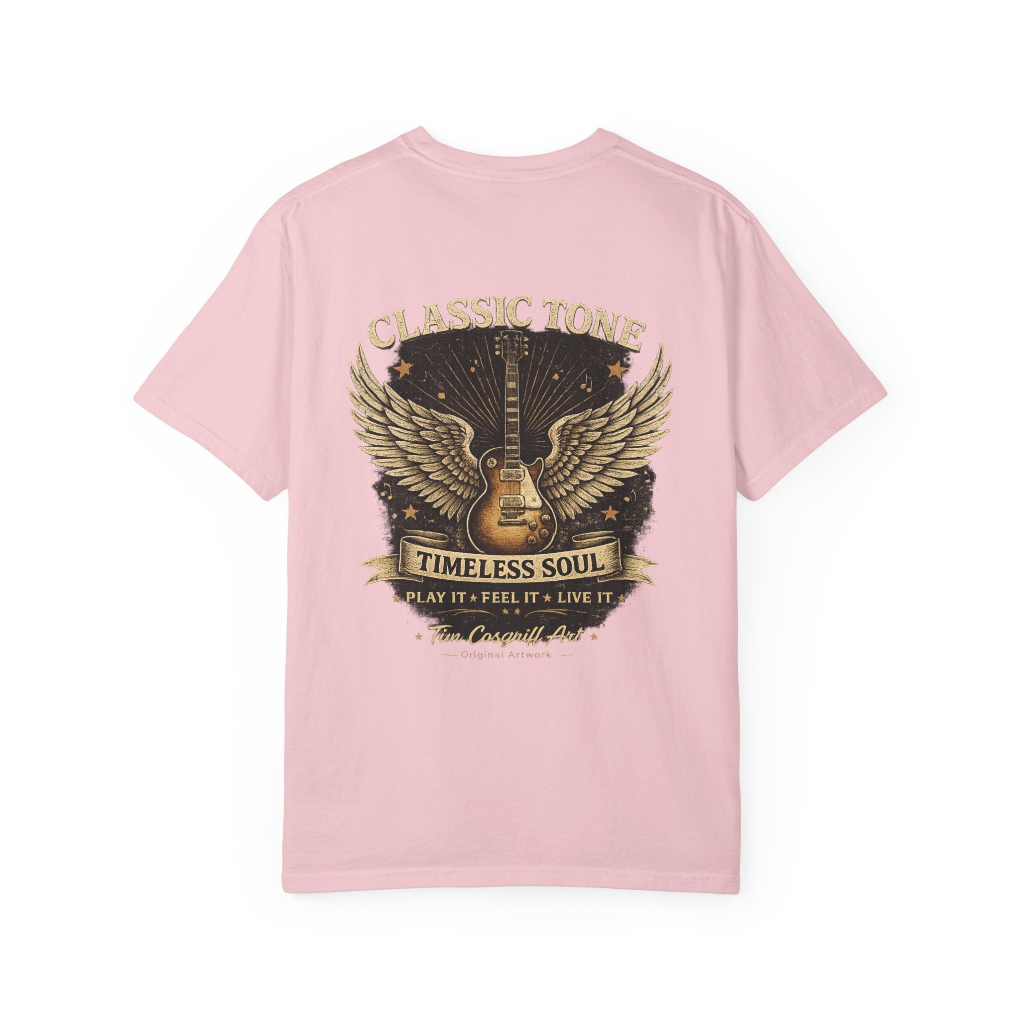 Classic Tone Guitar T-Shirt — Timeless Soul Rock Graphic Tee