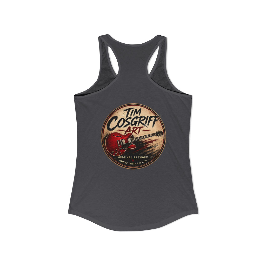 Alvin Lee at Woodstock Women's Racerback Tank