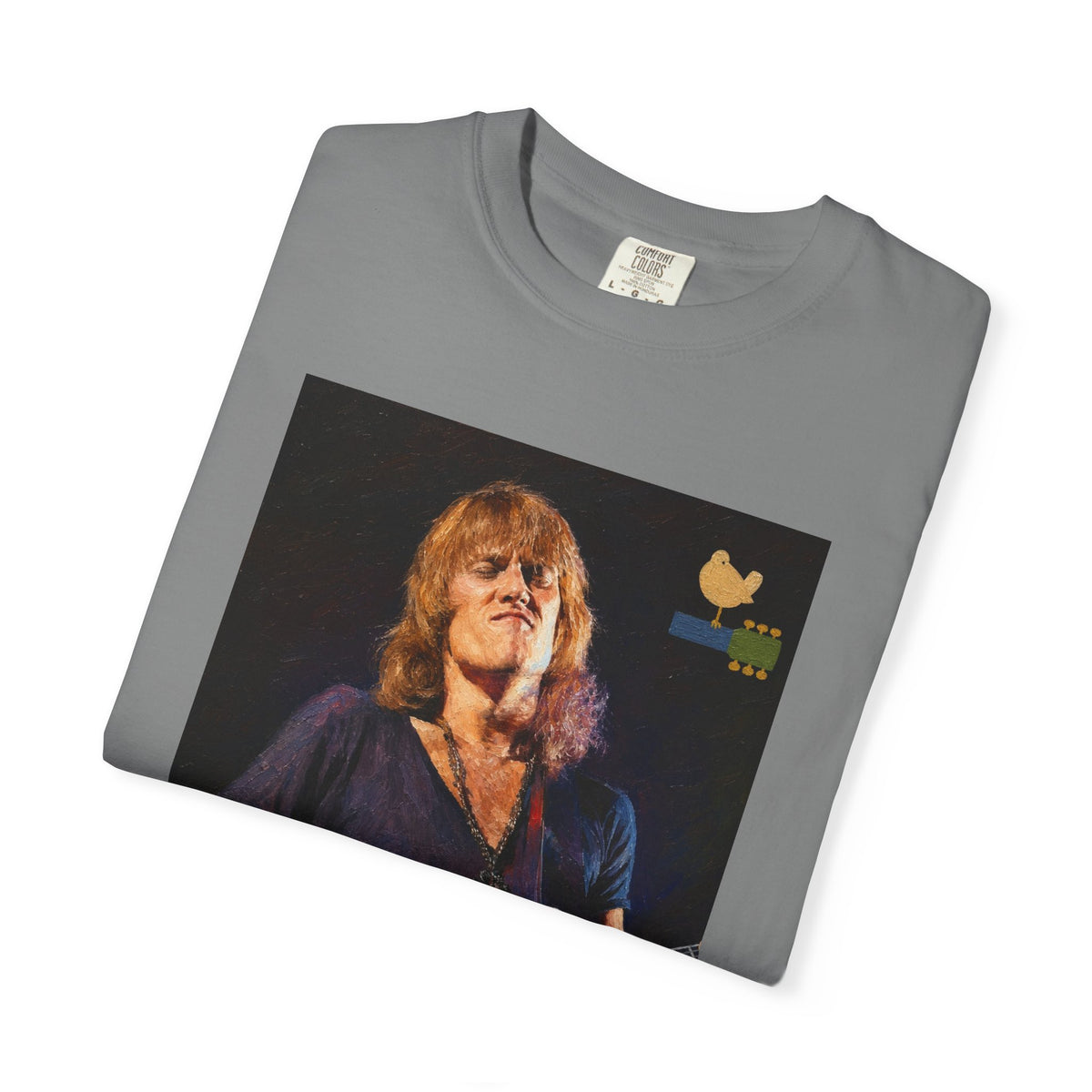 Alvin Lee performing at Woodstock T Shirt