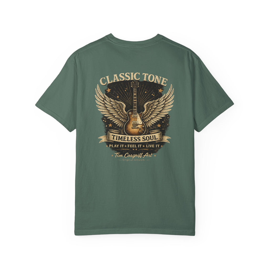 Guitar Vintage Tee — "Classic Tone, Timeless Soul" Rock Music T-Shirt
