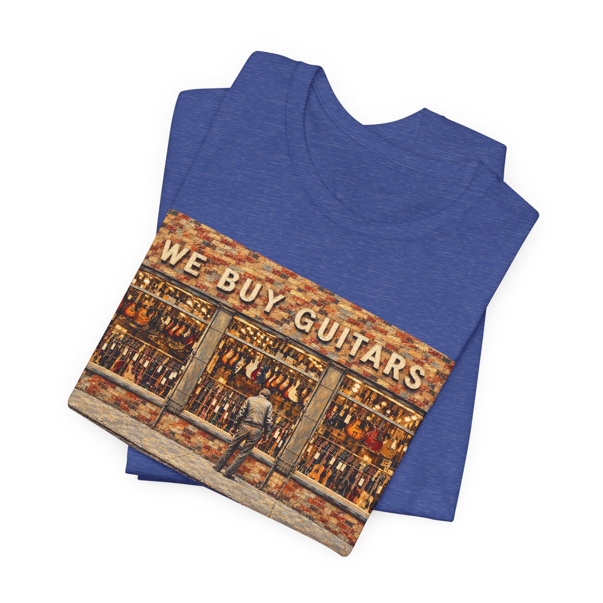 We Buy Guitars Vintage Music Store Tee