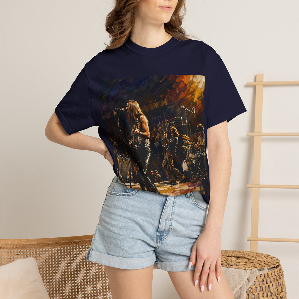Classic Rock Guitar T‑Shirt — "Classic Tone Timeless Soul" Band Tee
