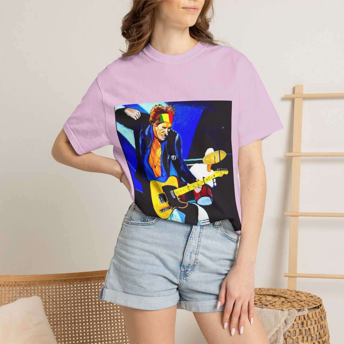 Unisex T Shirt Keith Action Shot