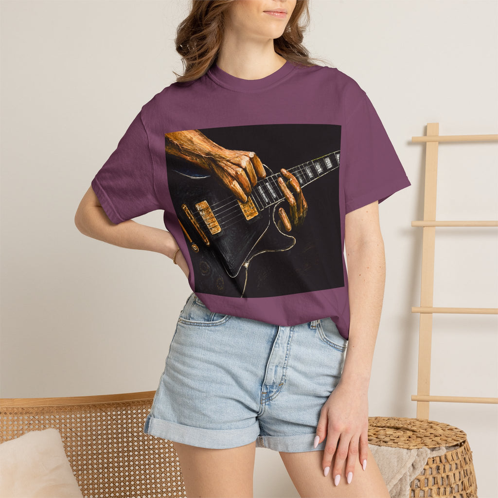 Guitar Vintage Tee — "Classic Tone, Timeless Soul" Rock Music T-Shirt