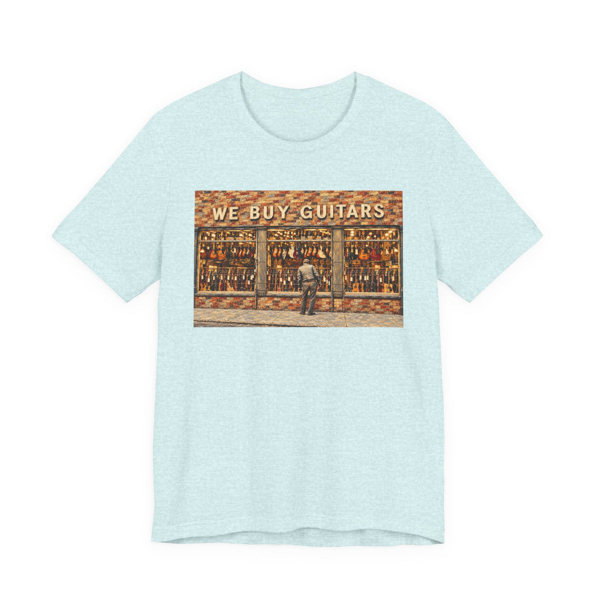 We Buy Guitars Vintage Music Store Tee