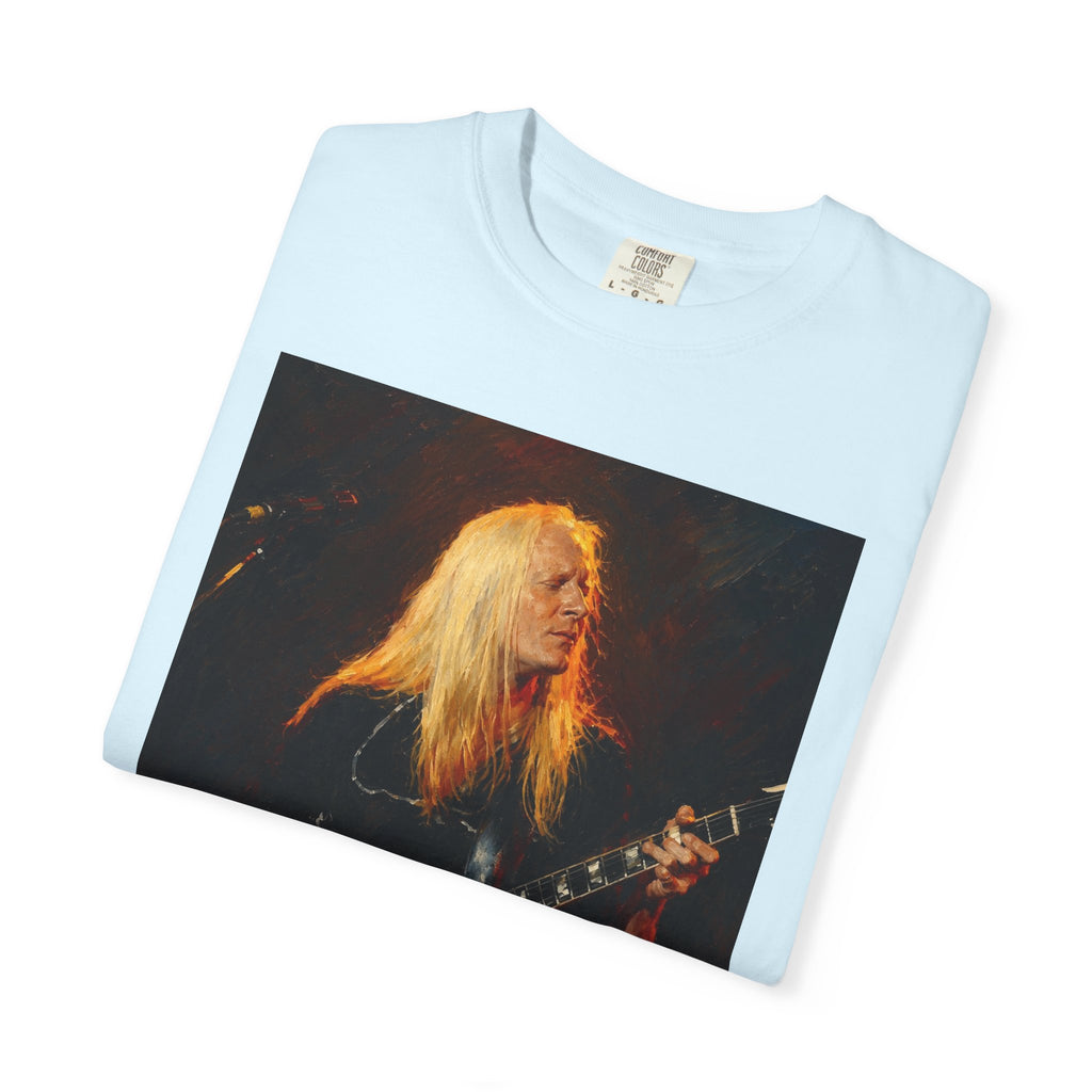 Johnny Winter Guitar T Shirt