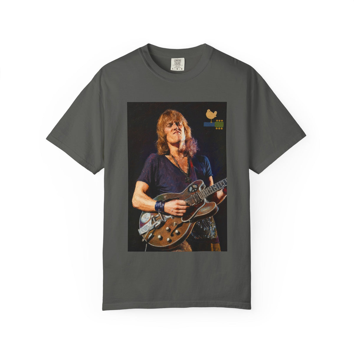 Alvin Lee performing at Woodstock T Shirt