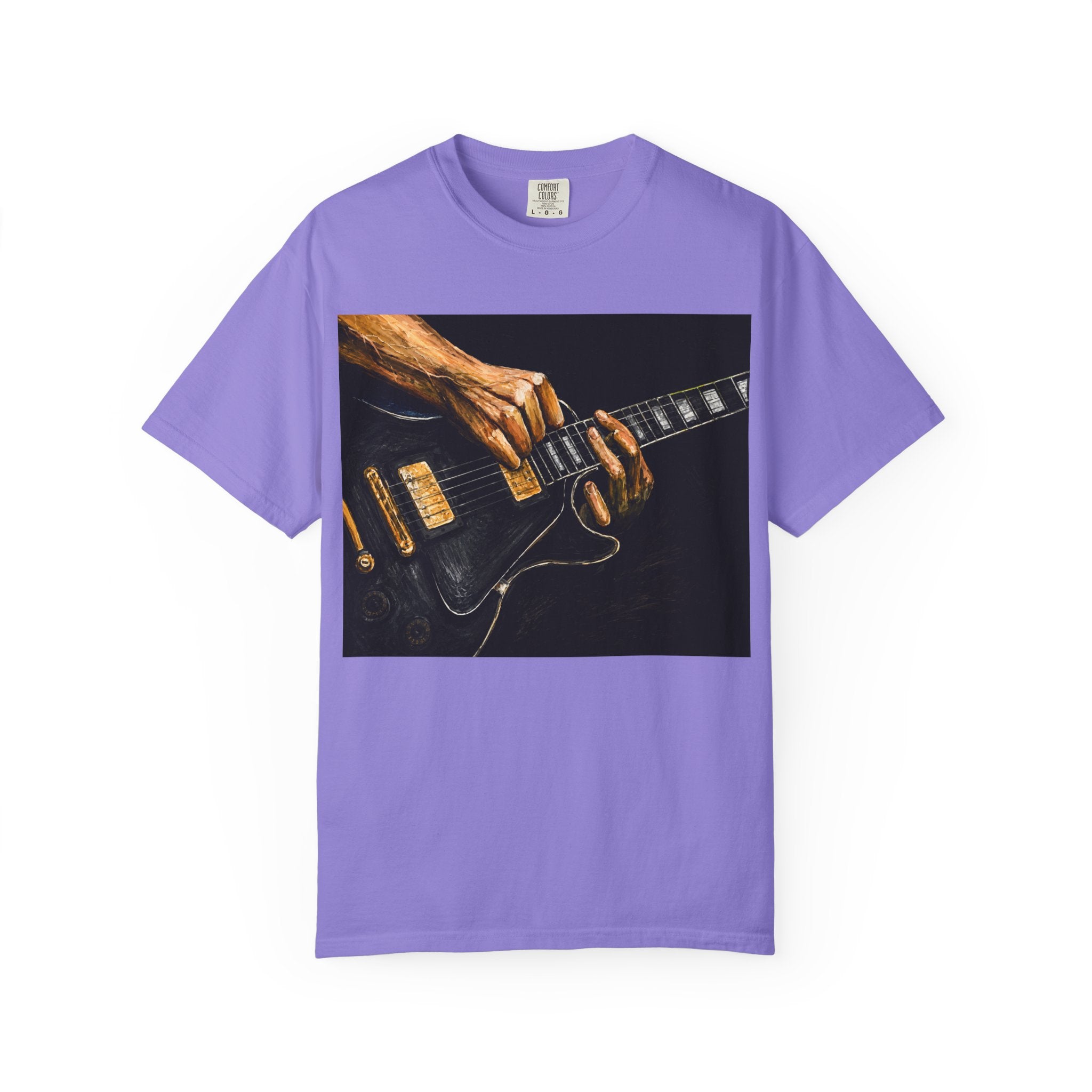 Guitar Vintage Tee — "Classic Tone, Timeless Soul" Rock Music T-Shirt