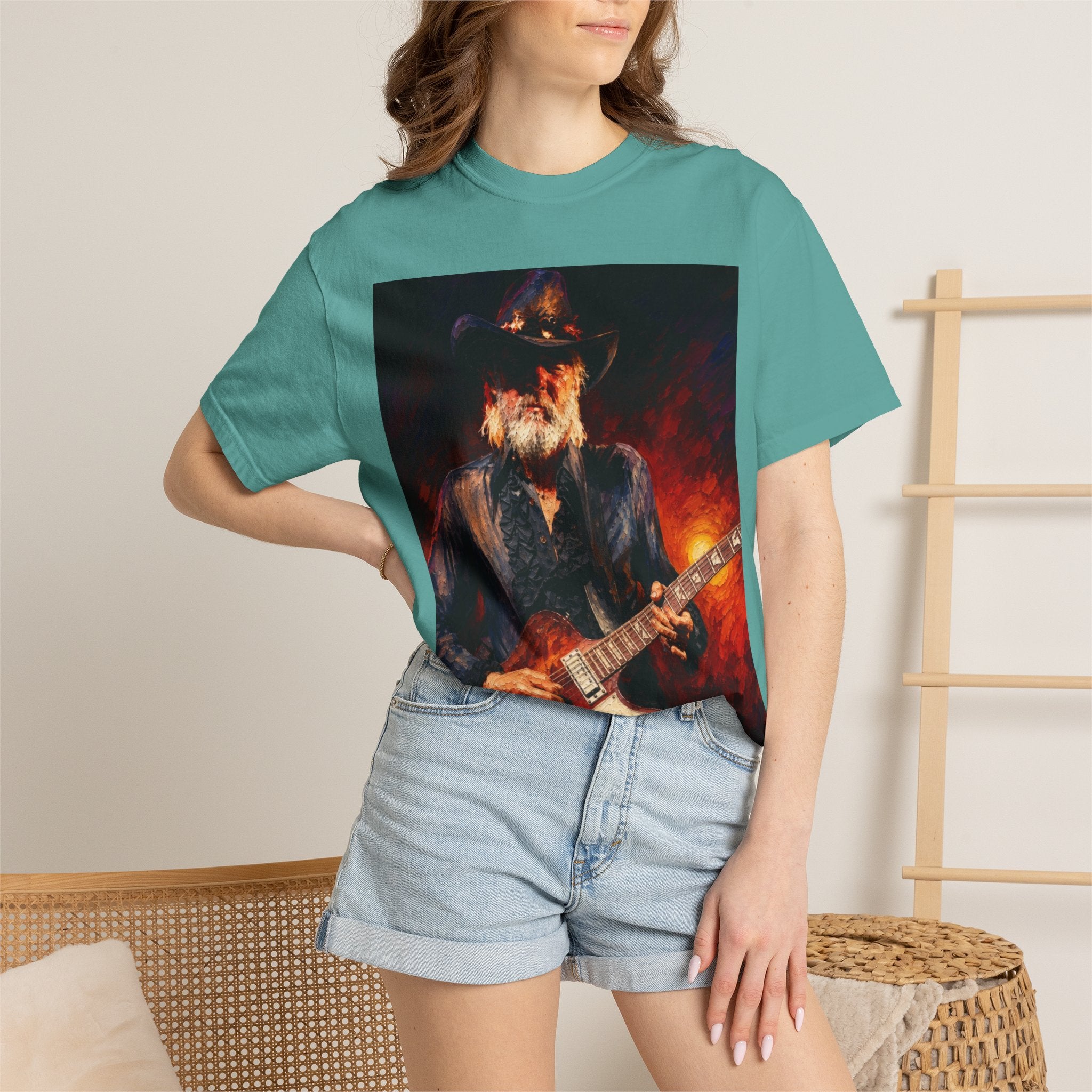 Vintage Guitar T-Shirt — "Classic Tone: Timeless Soul" Rock Music Tee