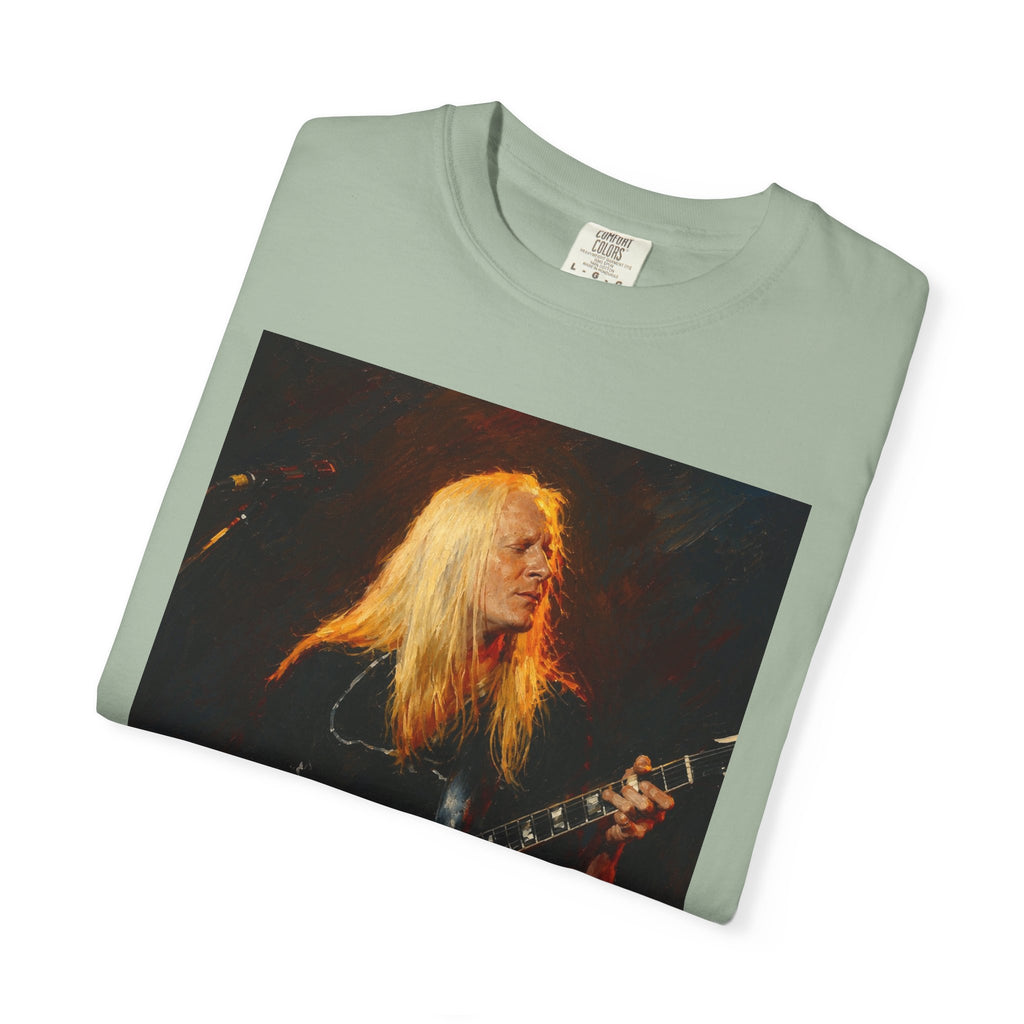 Johnny Winter Guitar T Shirt