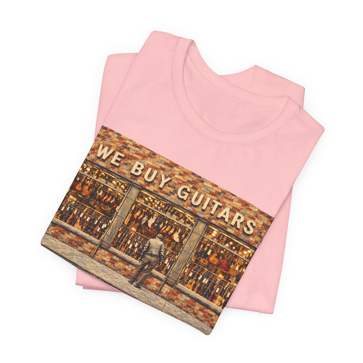 We Buy Guitars Vintage Music Store Tee