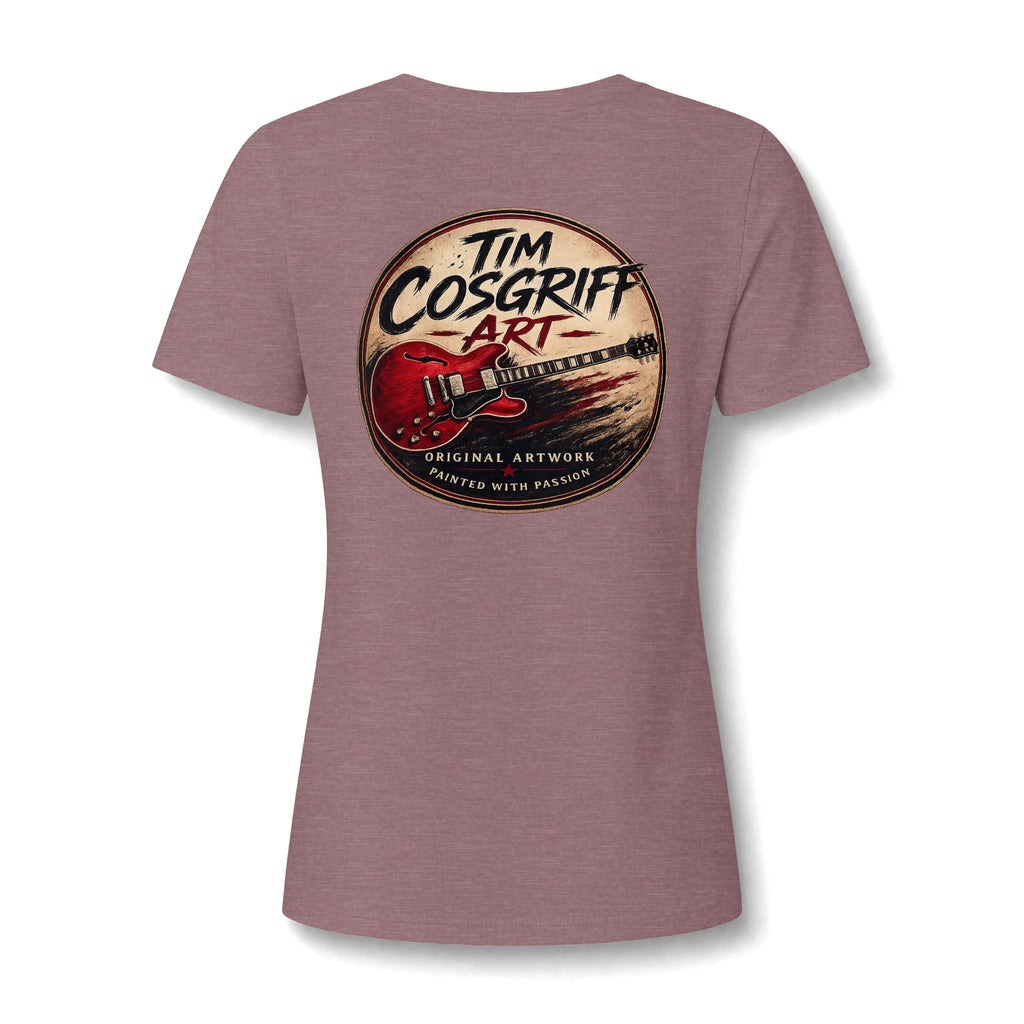 Neil Young Women's V Neck Tee