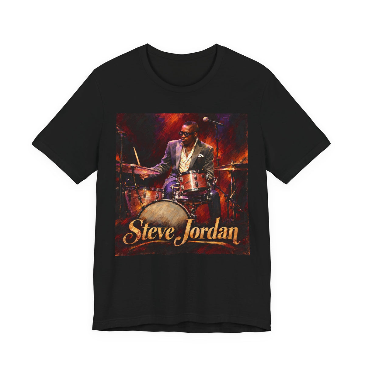 Steve Jordan Drummer Tee