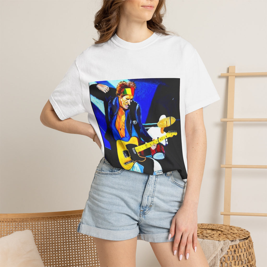 Unisex T Shirt Keith Action Shot