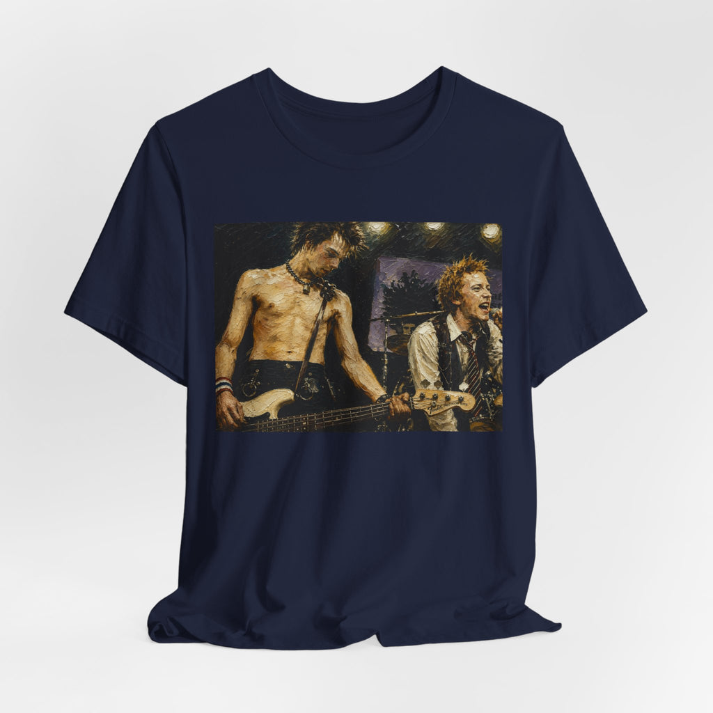 Rock Concert Photo Tee Vintage Live Band Graphic T-Shirt