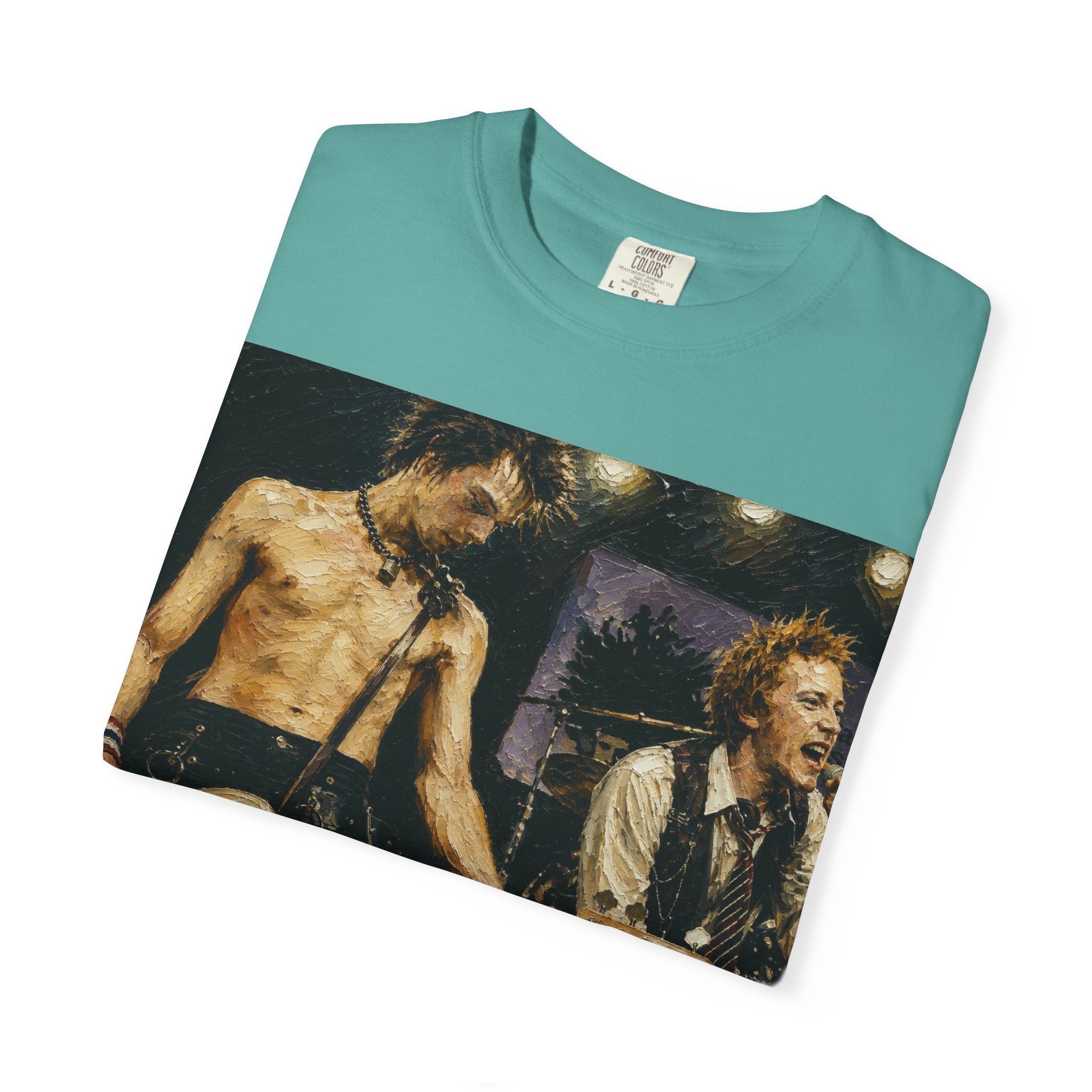 Rock Band Photo T-Shirt  Vintage Live Concert Tee