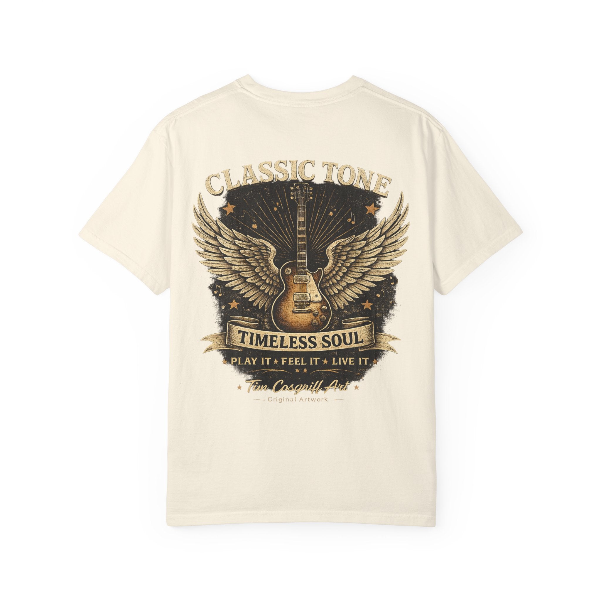 Graphic T-Shirt — Classic Tone "Timeless Soul" Guitar Design