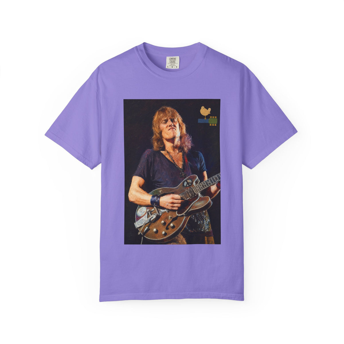 Alvin Lee performing at Woodstock T Shirt