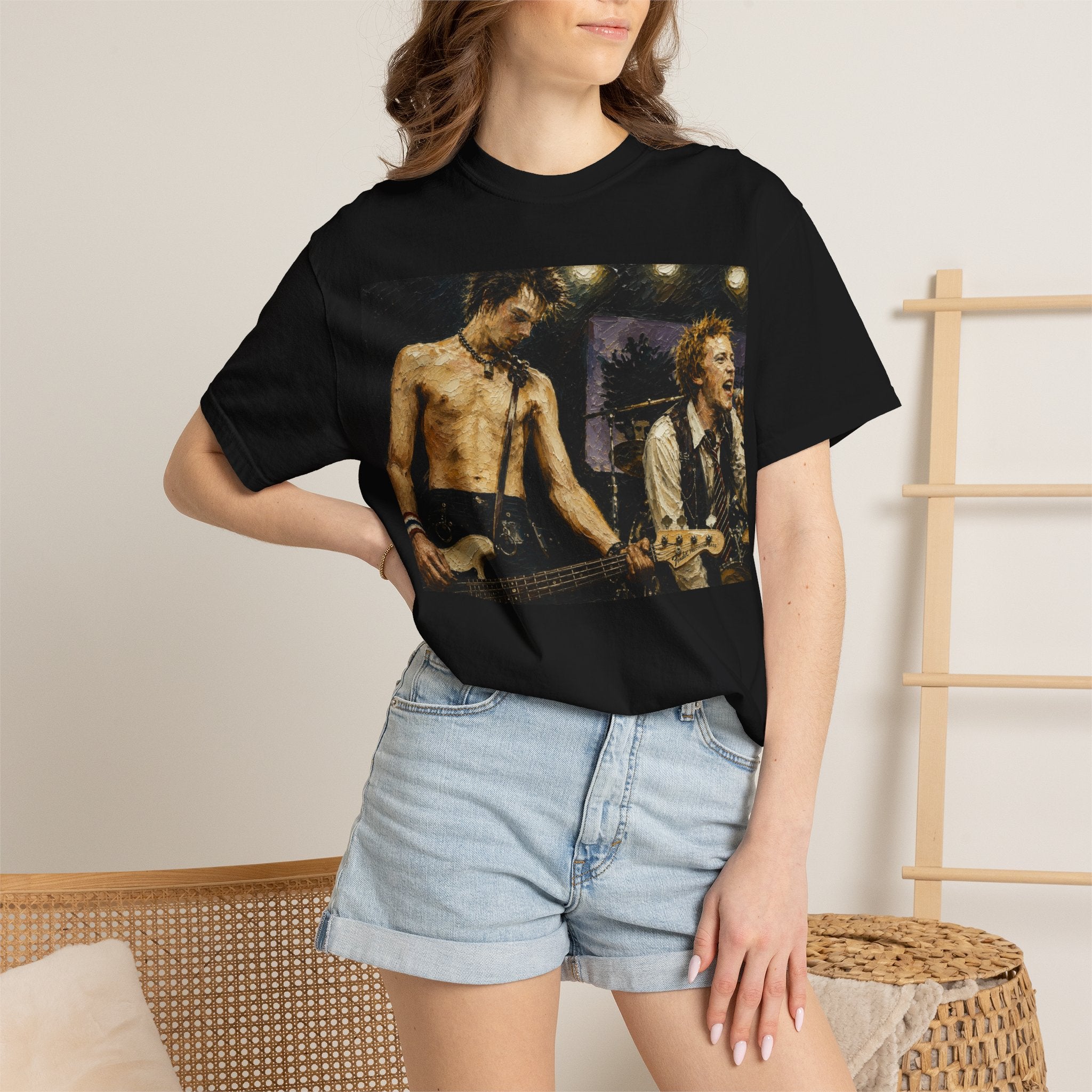 Rock Band Photo T-Shirt  Vintage Live Concert Tee