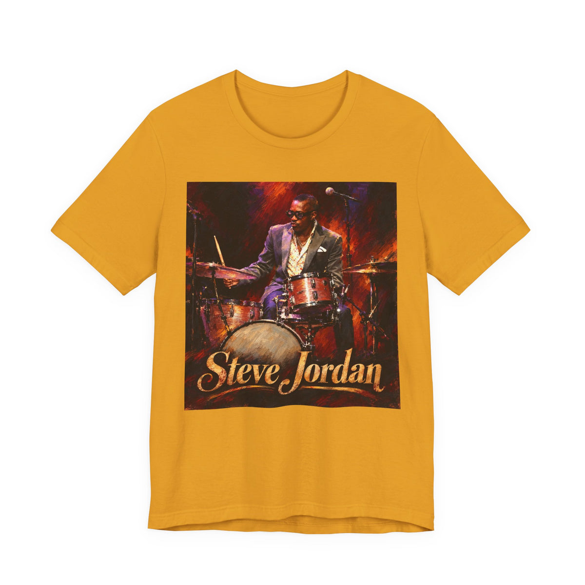 Steve Jordan Drummer Tee
