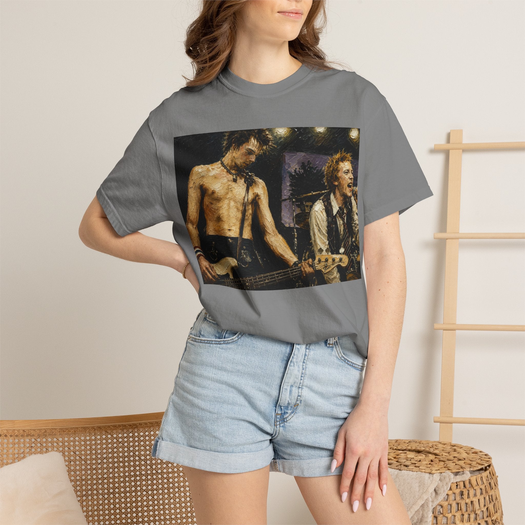 Rock Band Photo T-Shirt  Vintage Live Concert Tee