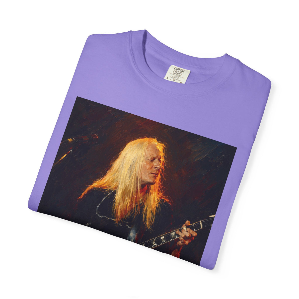Johnny Winter Guitar T Shirt