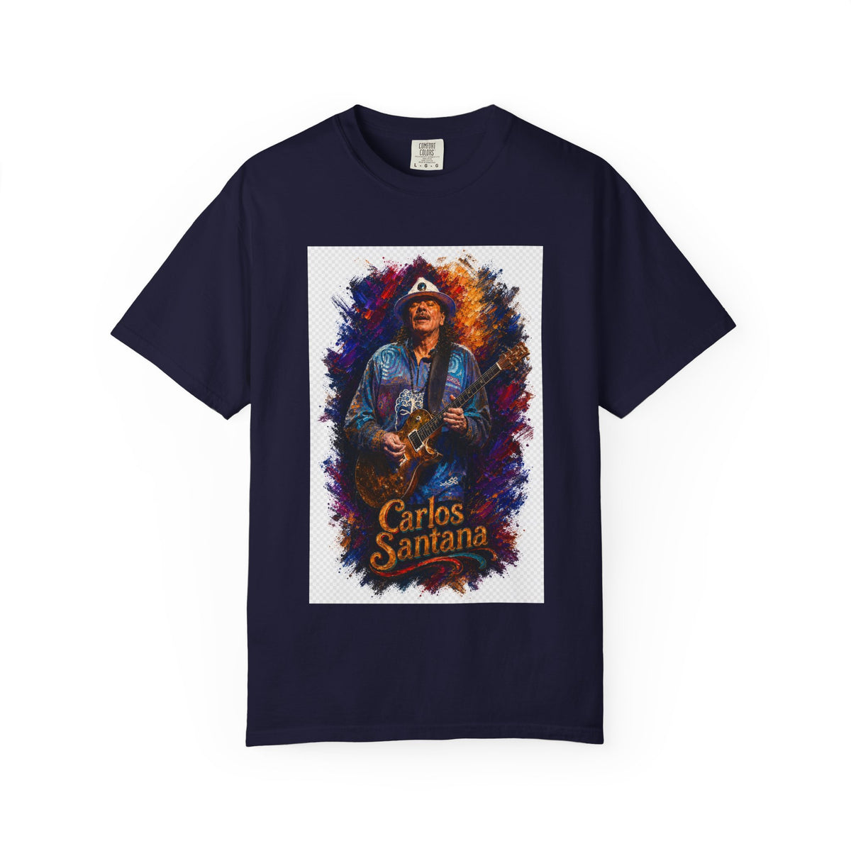 Carlos Santana Guitar  T Shirt